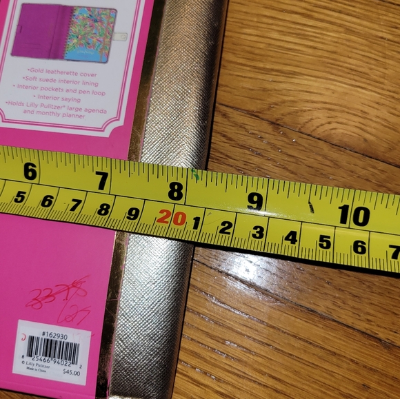 Lilly Pulitzer Seaside Crab Tote Pink & Blue w/Organizer - Picture 9 of 11